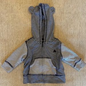 Gap Baby Bear Hoodie Zip Sweatshirt Jacket